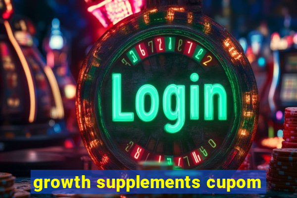 growth supplements cupom